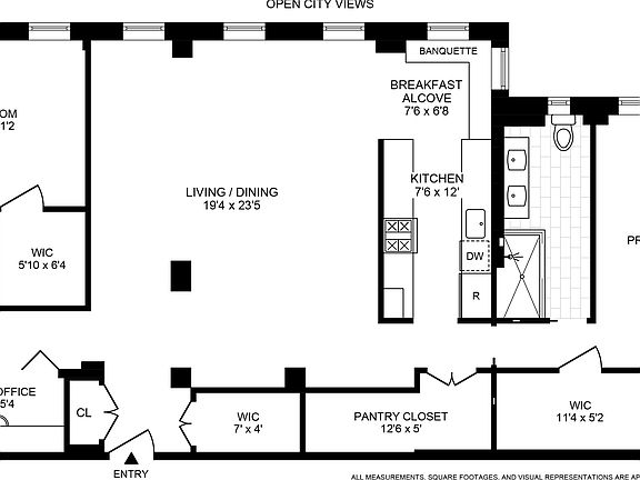 2nd image of 353 W 56th St #11FG
