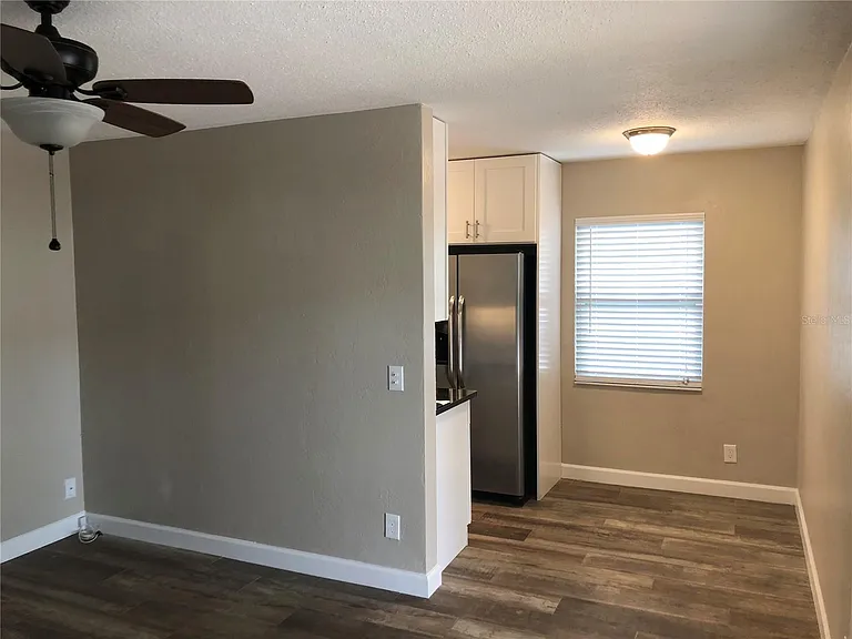 Living Area to Kitchen/Dining Area
