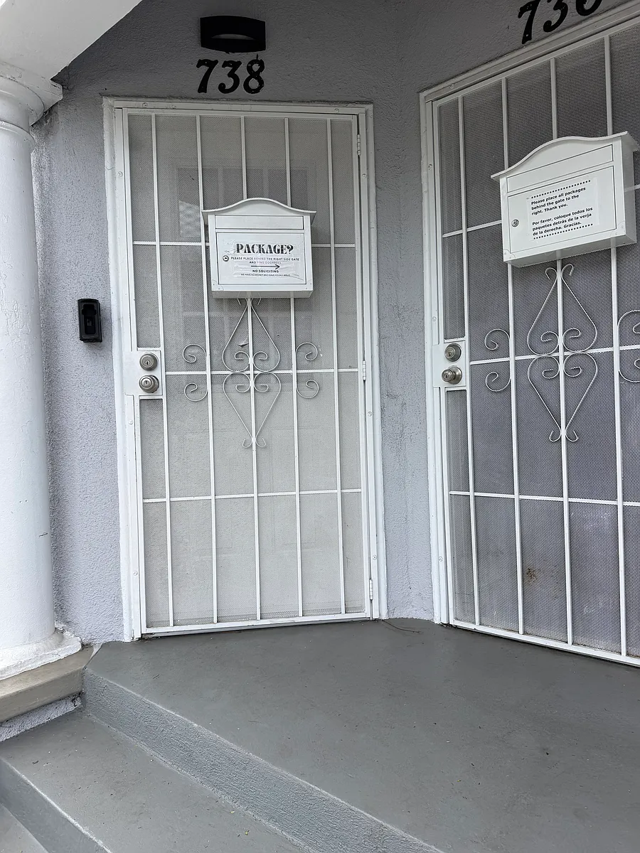 Front door - 738 E 5th St #738