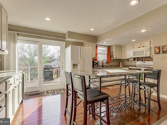 Kitchen with table space