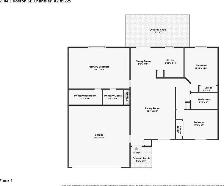 3 bed, 2.0 bath, 1361 sqft, $2,275 — Photo 2