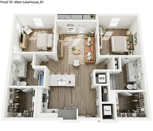 Floor plan B1