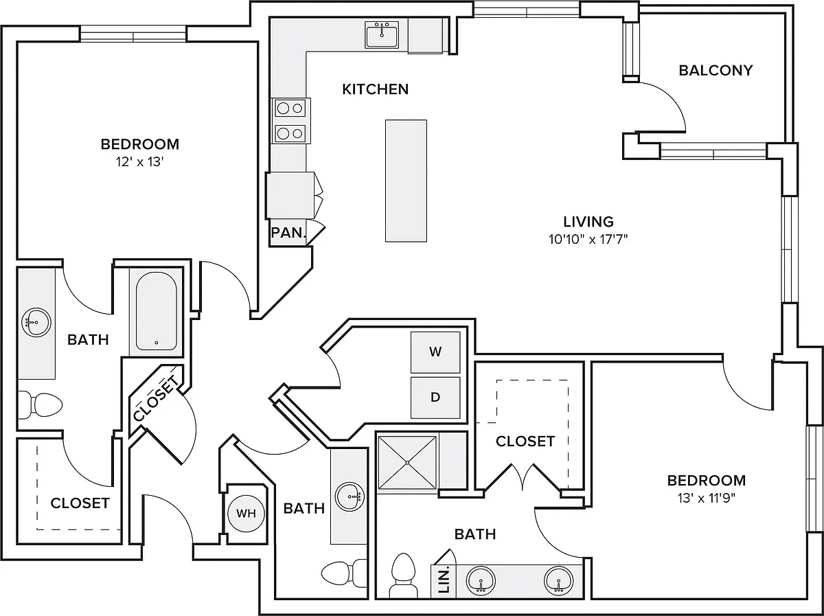 Floor plan B08