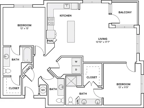 Floor plan B08
