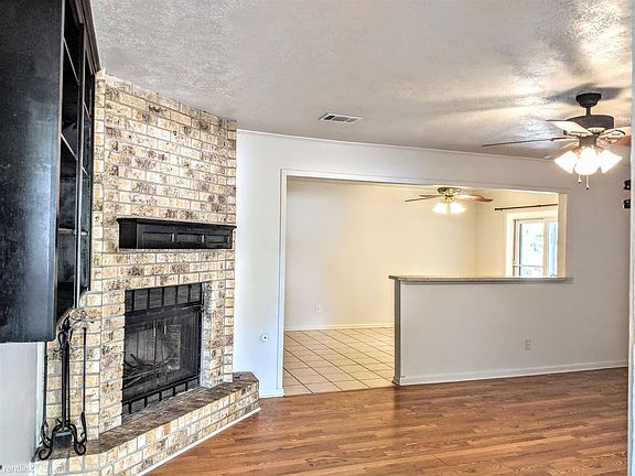 Living room fire place