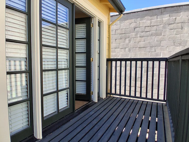 1st Floor Back Deck - outside Kitchen