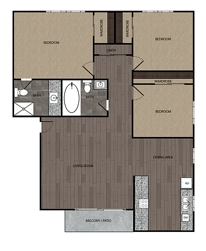 Floor plan The Sand Castle