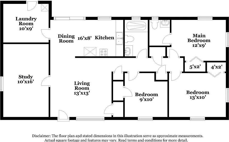 3 bed, 1.5 bath, 1058 sqft, $1,555 — Photo 2