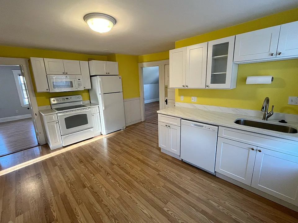 New cabinets and quartz countertops.