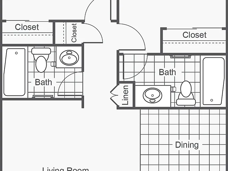 Paisley | 2-Bedroom Floorplan Paisley | 2-Bedroom Floorplan