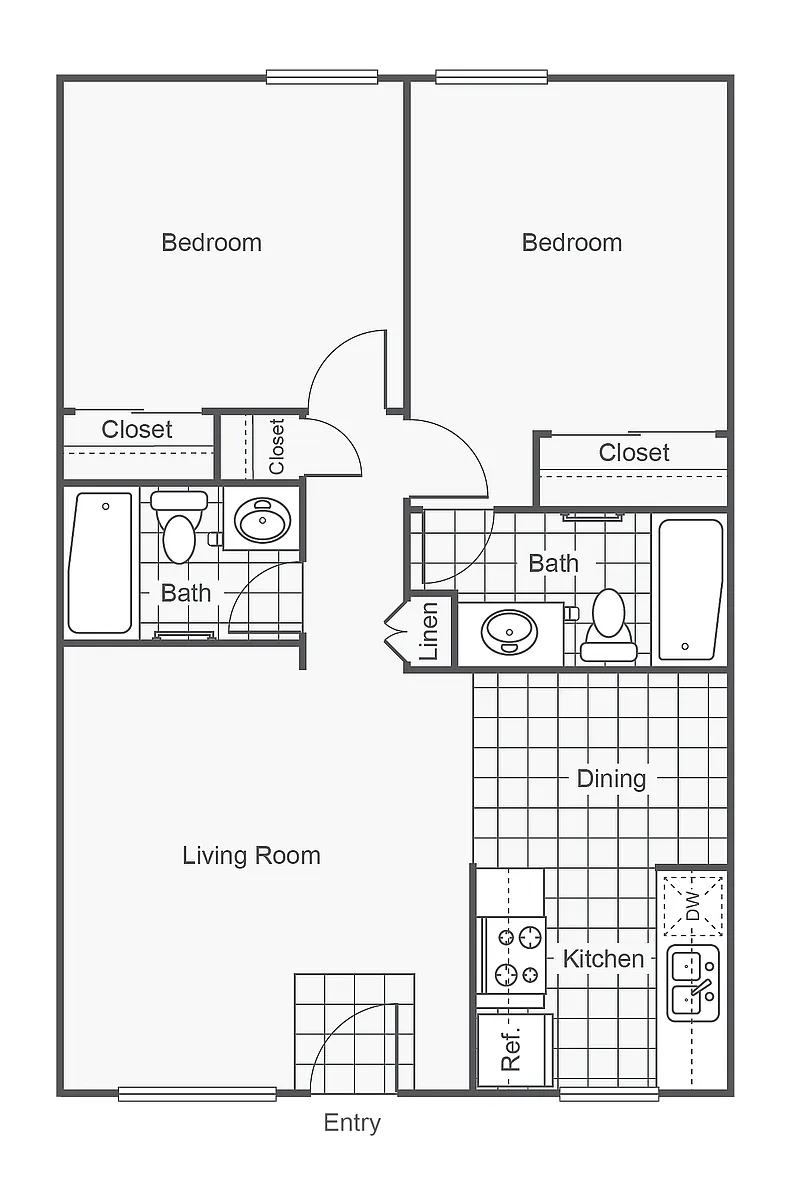 Floor plan Paisley
