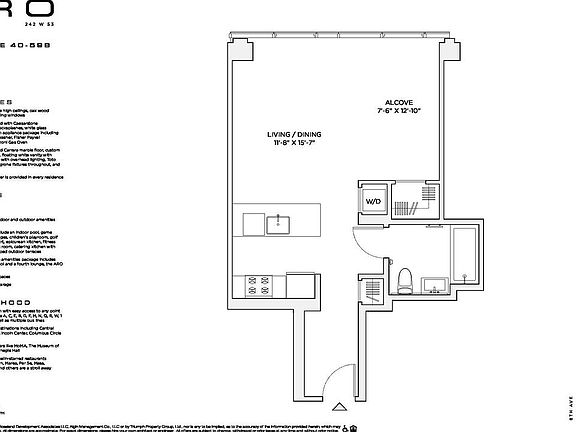 2nd image of 242 W 53rd St APT 43B