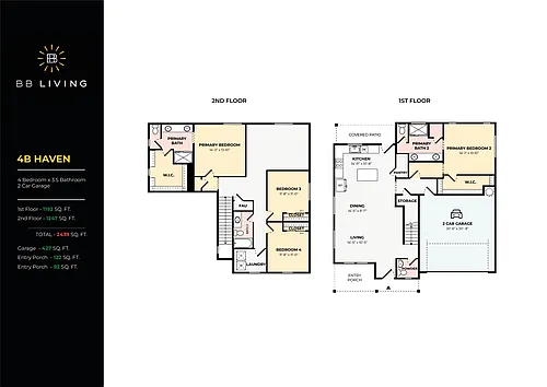Floor plan 4B Haven