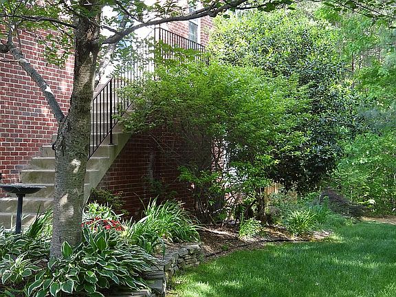 Front flower garden