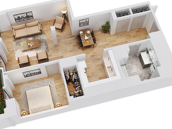 Unit 1C - Available 10/1 $2500