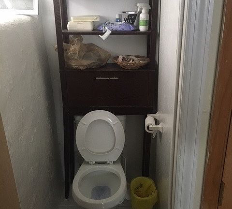 Bathroom in basement