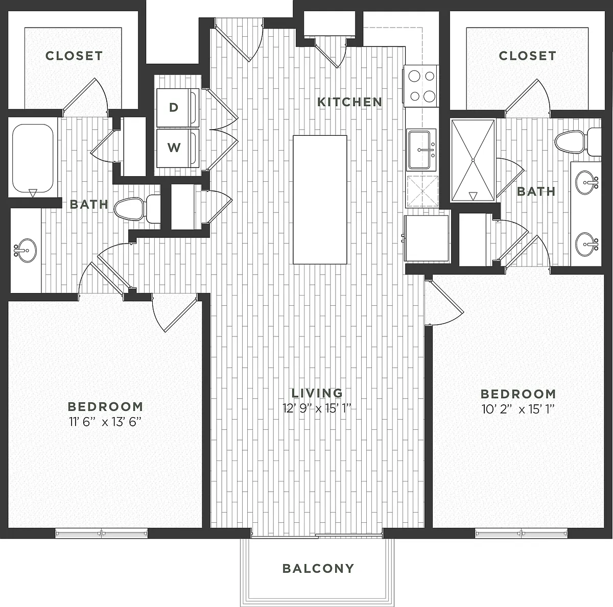Floor plan 2A ALT