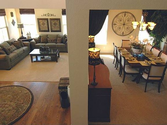 Functional Living and Formal Dining room