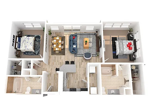 Floor plan B1R