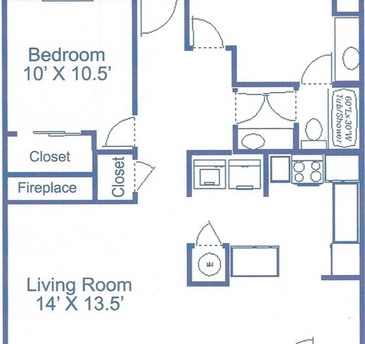 2 bed, 1.5 bath, 966 sqft, $1,500 — Photo 2