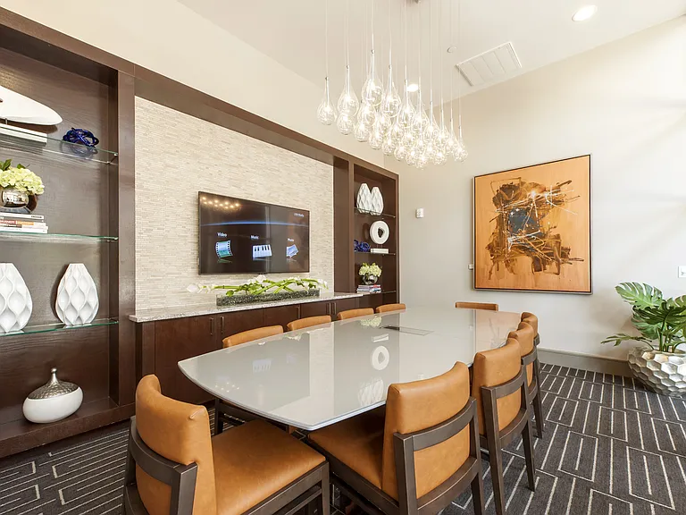 A polished space for focused meetings.