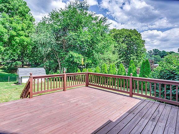 Large deck.
