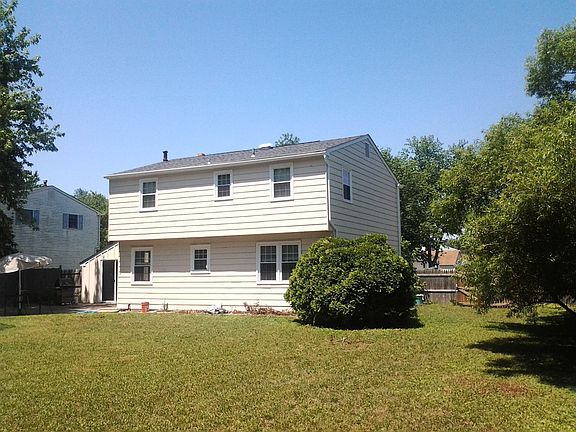 Rear of house