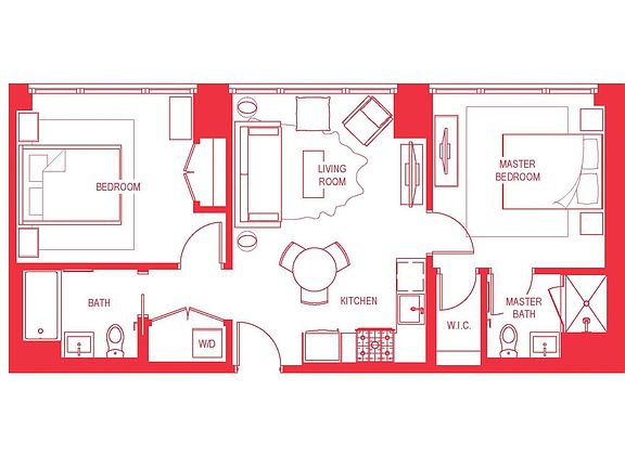 2nd image of 2222 Jackson Ave APT 1007