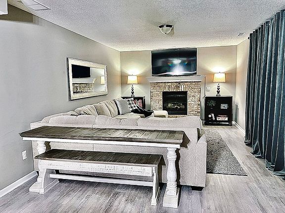 Family Room with fireplace