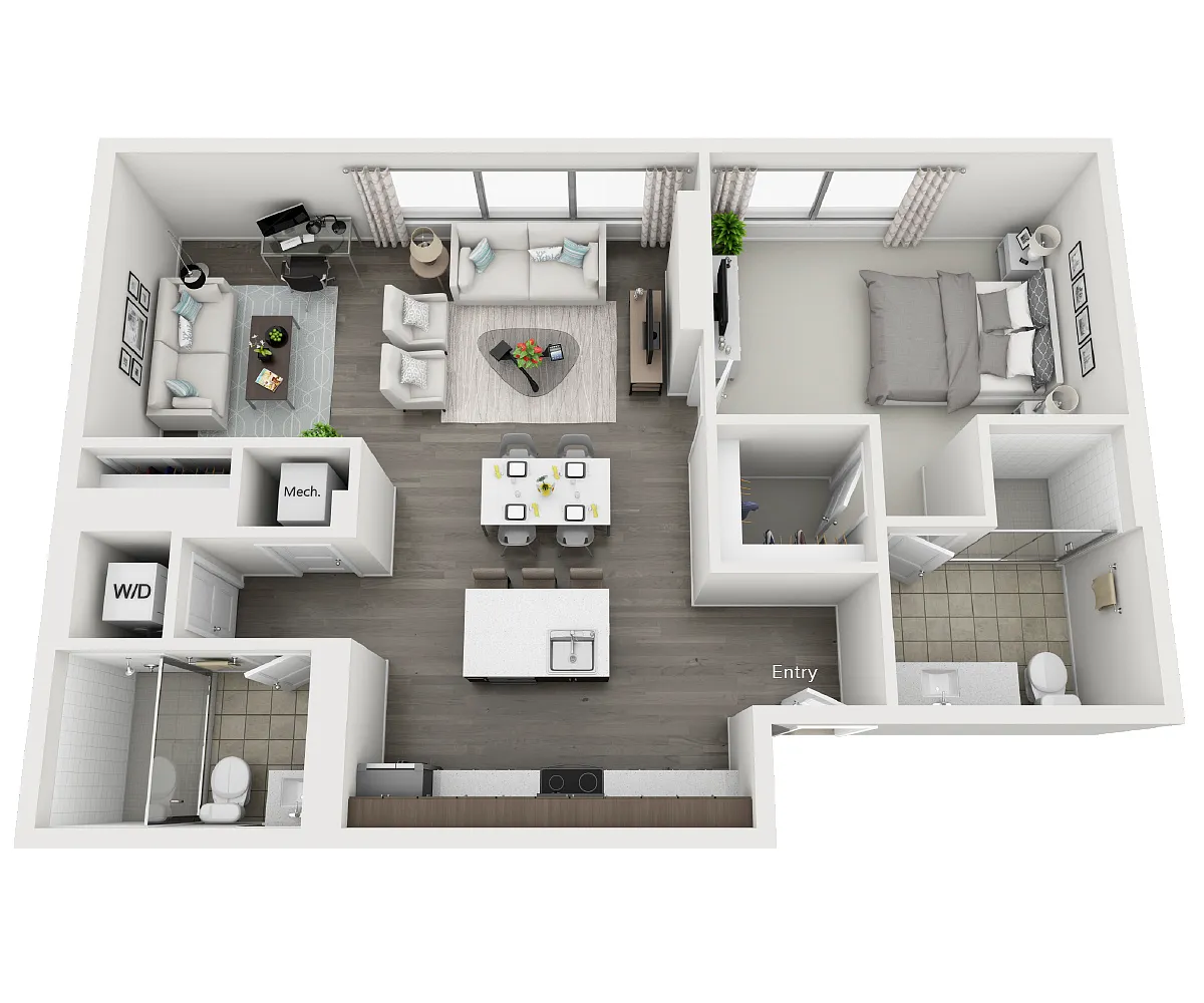Floor plan A6-1071