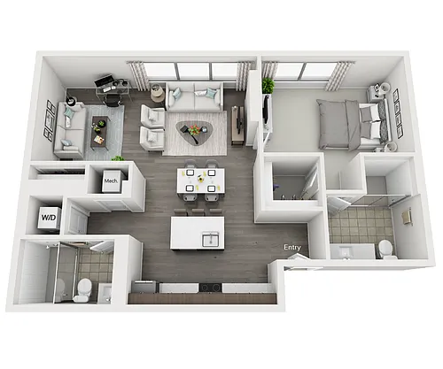 Floor plan A6-1071