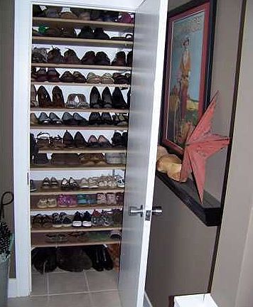 Entry with shoe closet