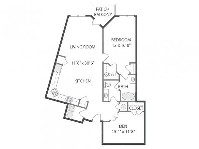 Floor plan B500