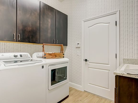 Convenient laundry room