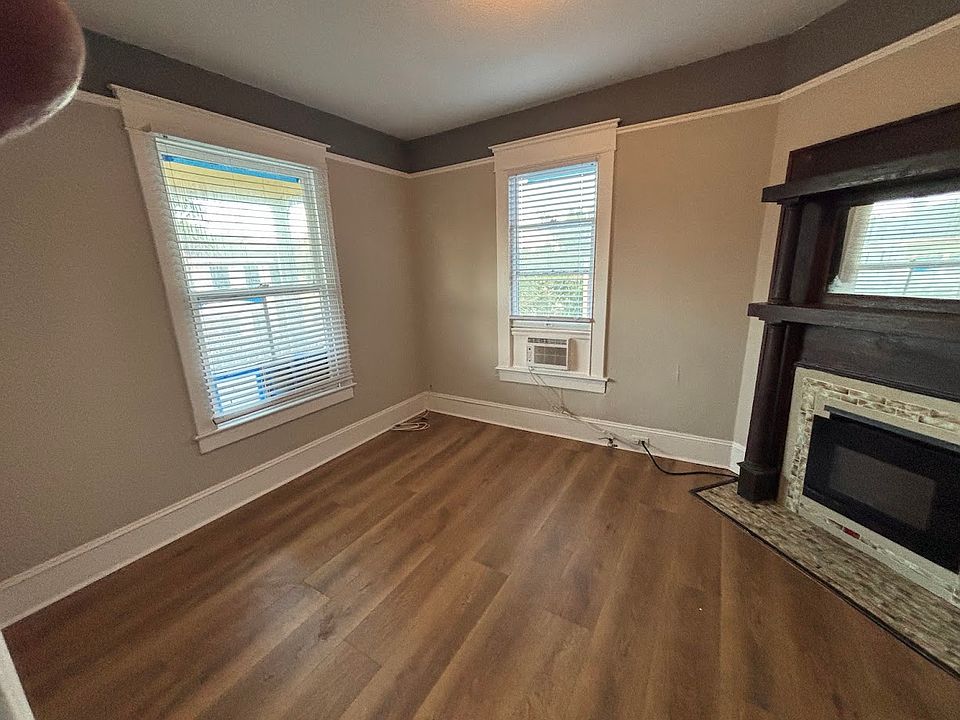 Living Room with Electric Fireplace