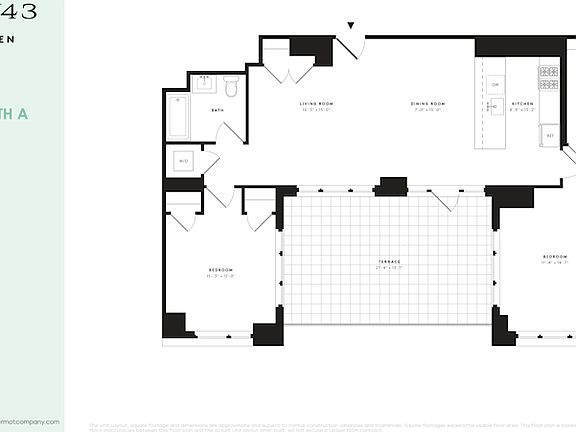 2nd image of 535 W 43rd St S #12A