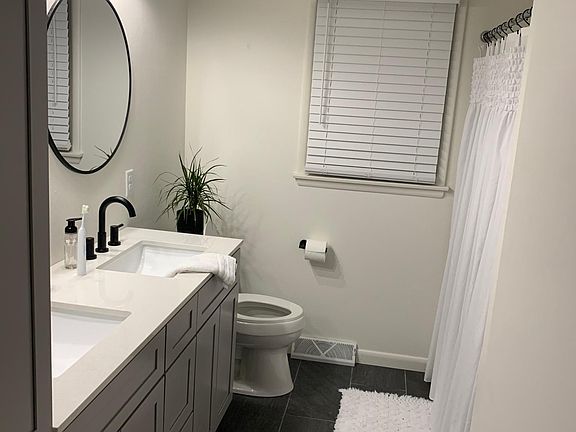 Updated Bathroom - double vanity