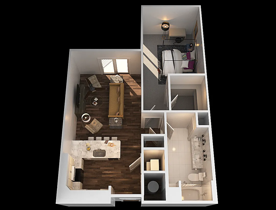 Floor plan A1G