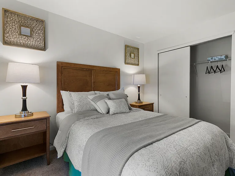 Spacious First Bedroom in the 2-Bedroom Floor Plan