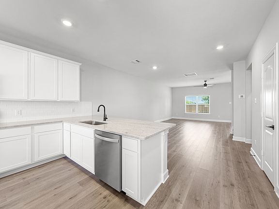 The Driftwood has a wonderful open-concept layout.