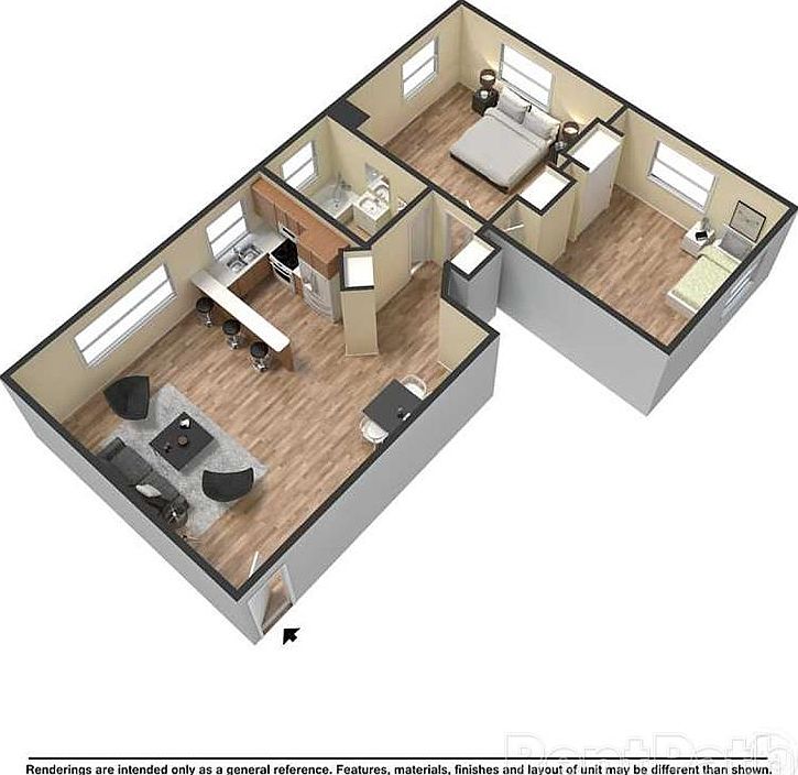 1201 Edgecliff - 2BR