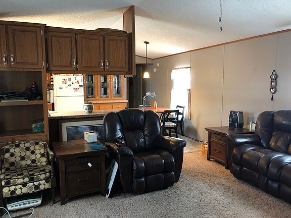 Living room open to kitchen