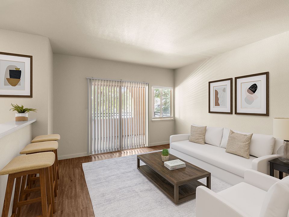 Spacious living room with ample natural light