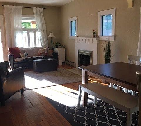 Main floor living and dining