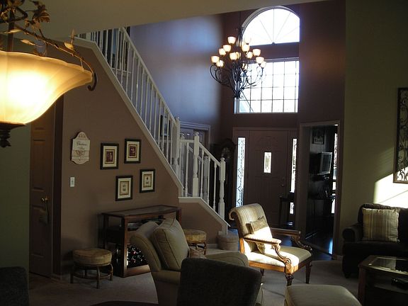 Entry Hall/New Chandlier