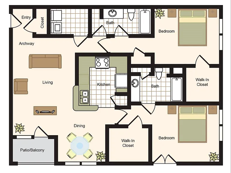 C | 2x2 | 1331 sq ft C | 2x2 | 1331 sq ft