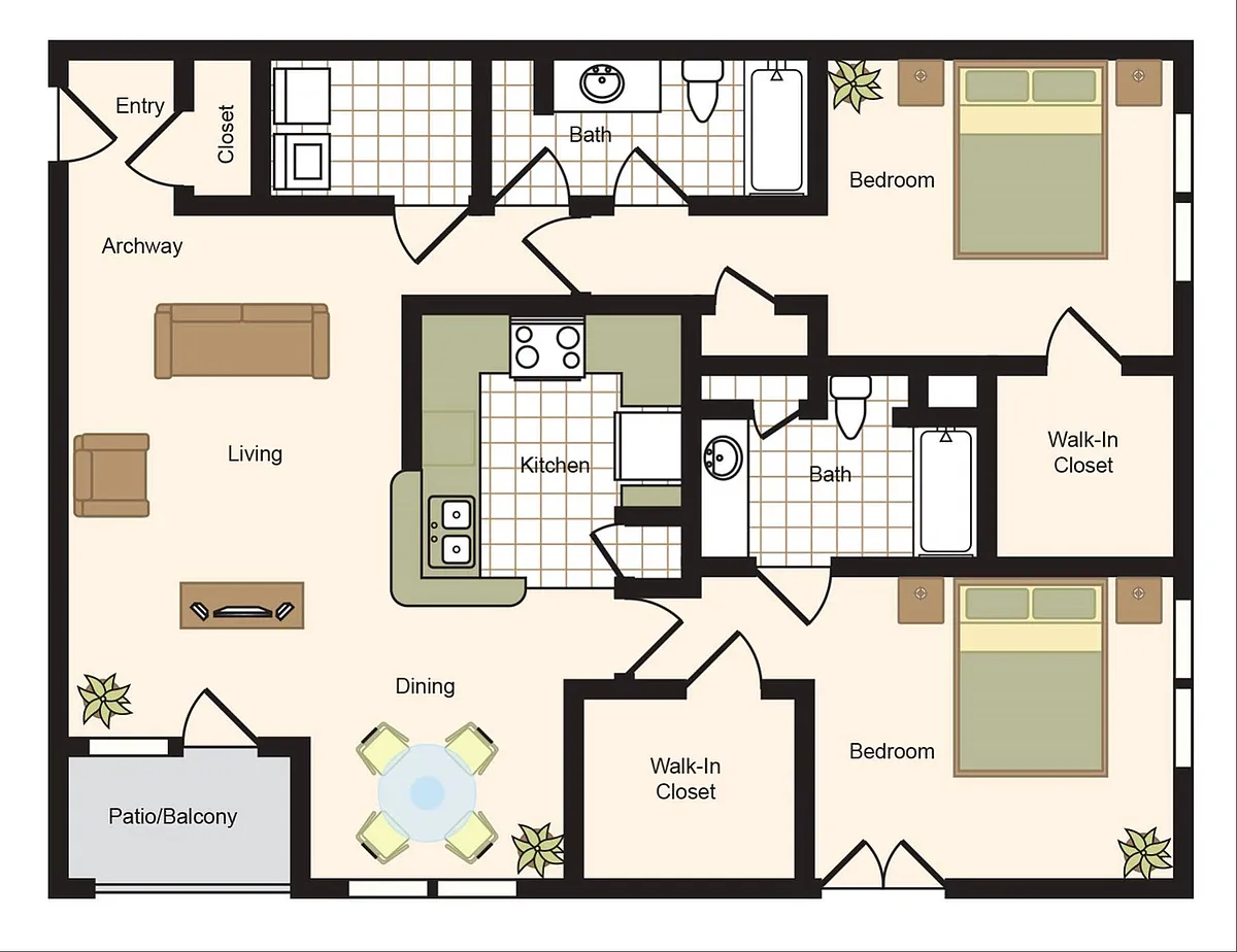 Floor plan C