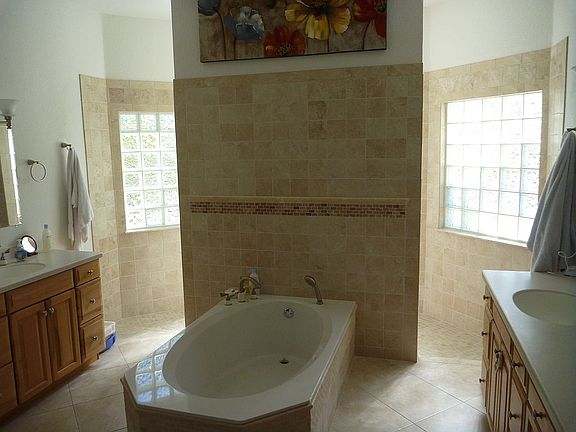 Huge master bath