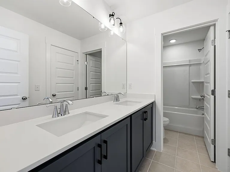 shared bathroom upstairs