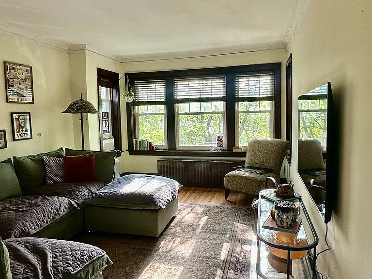 living room with plenty of windows and light
